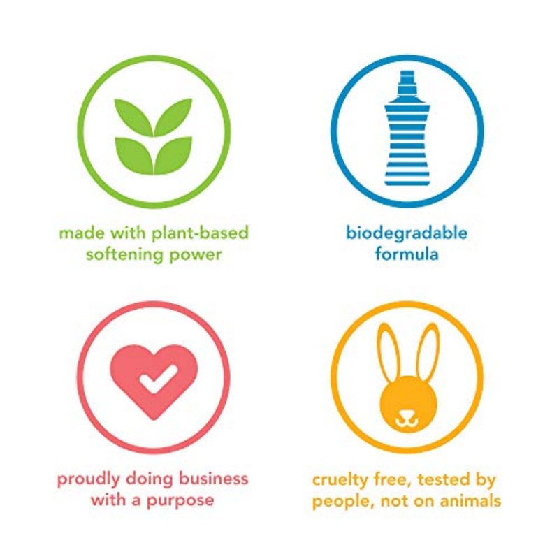 Method Fabric Softener; Beach Sage; 53.5 Ounces; 45 Loads; 4