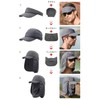 LeafIn Men's Sunshade Hat, Fishing Hat, Gardening Shade Hat, Mesh