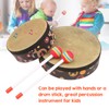 Hand Drum Orff Music Percussion Instrument Portable Drum Instrument with