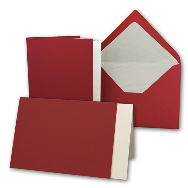10 x Card Set DIN B6-12 x 17 cm -