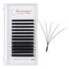Lunamoon Eyelash Extensions, 5D W, Self-Fanning Lash, Ready-to-Use Fan Eyelash