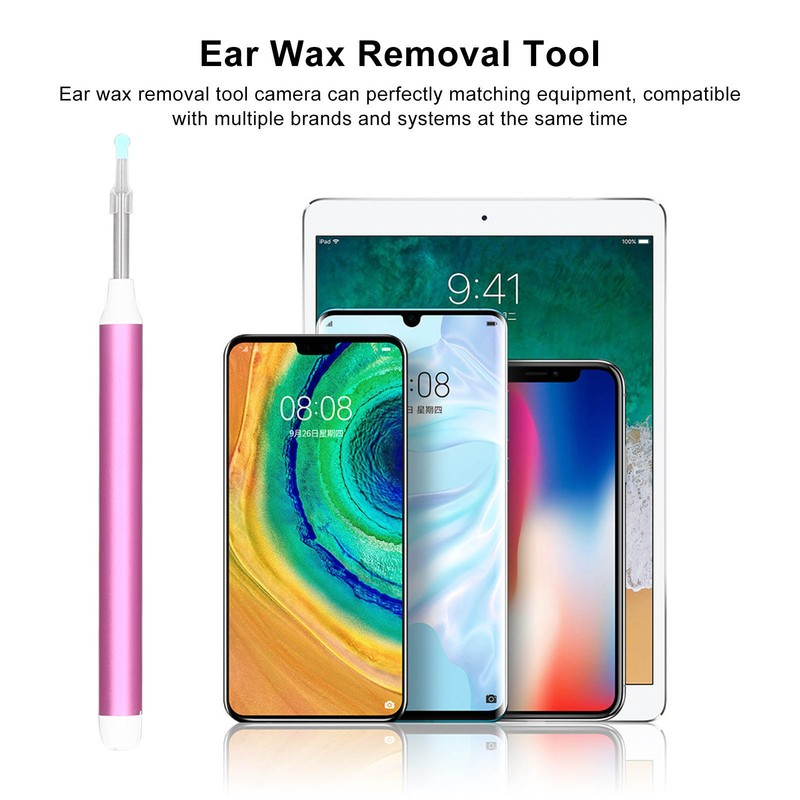 Ear Wax Removal Tool Camera Cleaner Earwax Remover Kit Wireless