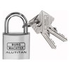Burg-Wächter Alutitan Trio 770 40 SB Padlocks with Keys, Keyed