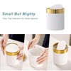 AIMALL Mini Round Desktop Trash Bin with Lid – 12