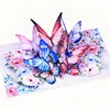 SVNXI Greeting Cards with Envelopes, Pop-up Style,Butterfly Card for Mother's