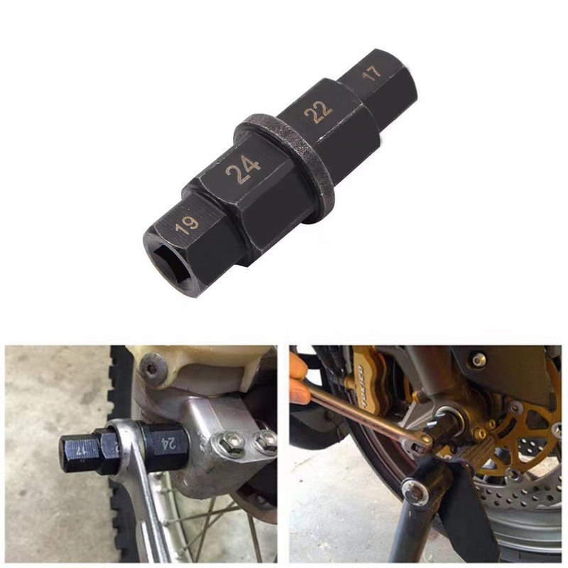 GZXYUAN Spindle Wheel Removal Tool Motorcycles Hex Axle Tool Spindle