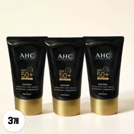 AHC 마스터즈 아쿠아리치 선크림 50ml 3개 AHC Masters Aquarich Sunscreen 50ml 3 Pieces