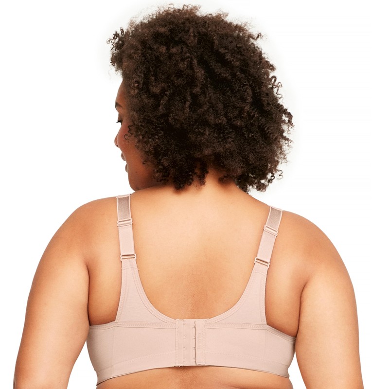 Glamorise Women's Plus Size MagicLift Active Support Bra Wirefree #1005,