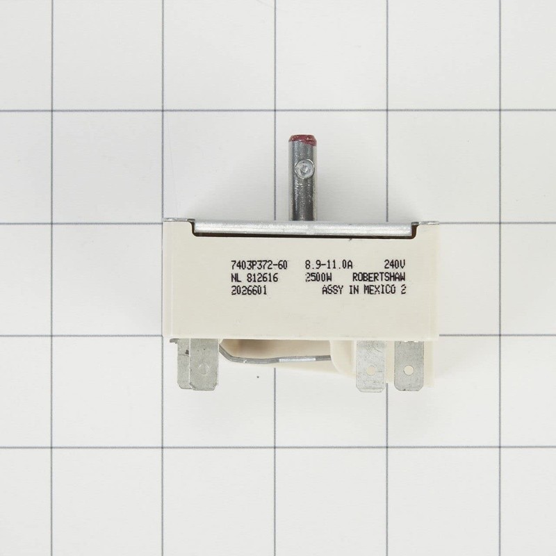 Whirlpool WP7403P239-60 Genuine OEM Range Surface Burner Control Switch Replacement