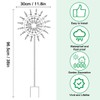 Unique and Magic Metal Windmill, Wind Chime Magic Windmill, 3D