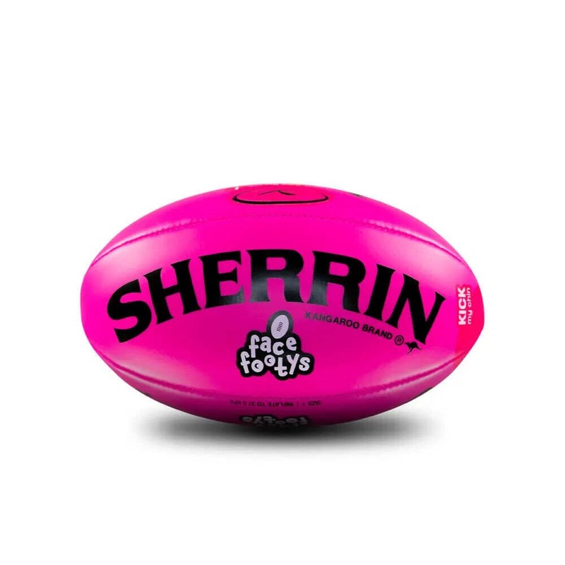 Sherrin AFL Footy Super Soft Touch Junior Youths Kids Face