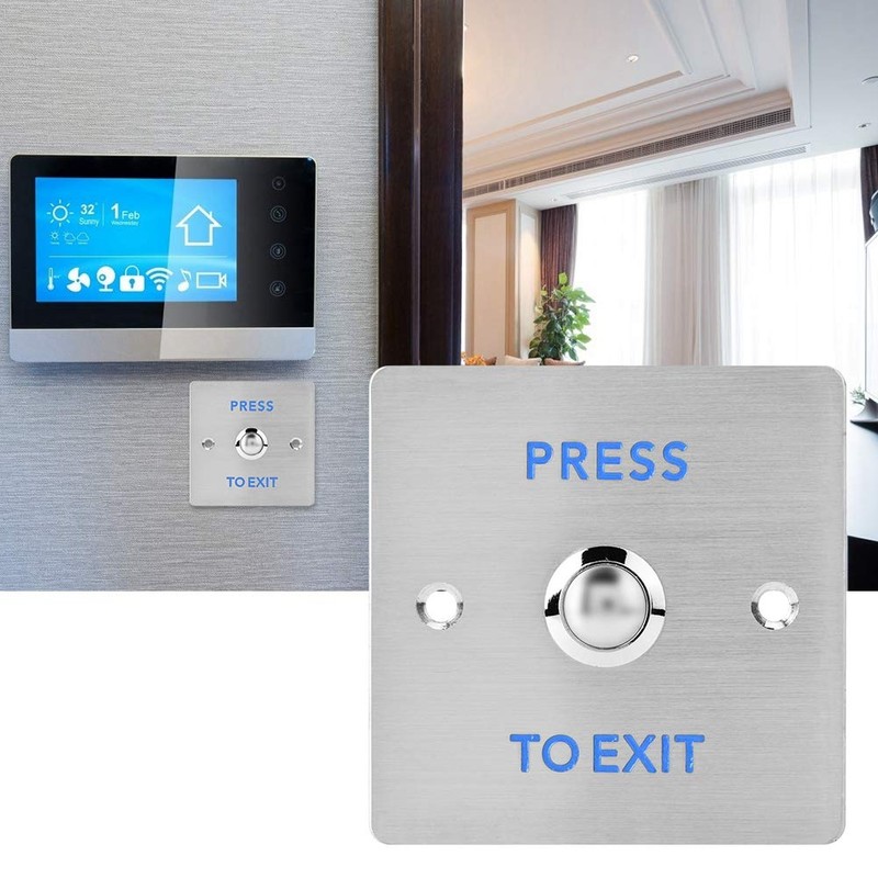 Push to Exit Release Touch Button - Door Exit Access