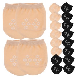 KESYOO 10 Pares Calcetines De Media Punta Dedos De Los Pies Medias Sandalias Forros De Zapatos Para Mujeres Tacones Altos Para Mujer Calcetines Mujer Calcetines De Mujer Women Nylon