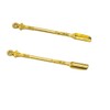 4 Pieces Mini Spoon,Gold Mini Spoon Mini Shovel Microscale Spoon