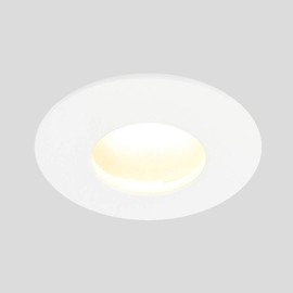 Tecnolite - Lámpara Downlight Empotrable a Prueba de Vapor, Potencia Máx. 50 W, Base GX5.3, No incluye foco