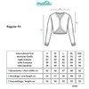 Malito 6040 Women's Long Sleeve Blazer Plain Jersey Blazer Short