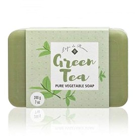 L'epi de Provence Triple Milled Green Tea Shea Butter Vegetable Soaps from France 200g