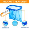 Tavaleu Pool Skimmer - Pool Skimmer Net without Pole, Swimming