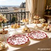 That's Amore Paper Plates, Thats Amore Party Decorations, Red and