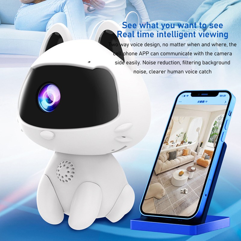 Indoor Security Camera Two Way Voice 1080P HD Night Vision