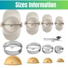 MUMSUNG Empanada Maker Press, 4Size (6"+4"+3"+2.6") Professional Dumpling Maker Mold