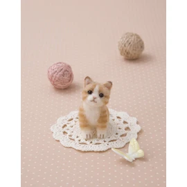 hamanaka akure-nu and Brown Make a Tiger koneko H441 – 512 * ferutexinguni-doru is not included in the kit. [akure-nukitto] [Felt Wool Kit]