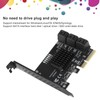 Expansion Card PCIE to 6Port SATA3.0 Hard Disk 6G PCIE3.0