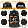 TORIBIO Camera Backpack for DSLR/SLR/Mirrorless Photography Camera, Water-resistant Tactical Camera