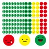 QEQSHQO 600 x Smiley Face Stickers, Mood Stickers, Smile Stickers,