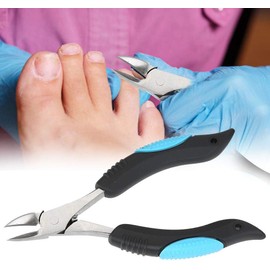 Alicates para uñas gruesas y encarnadas, cortador de cutículas profesional con punta dura para pies. Herramienta podológica para eliminar piel muerta, ideal Día del Niño o