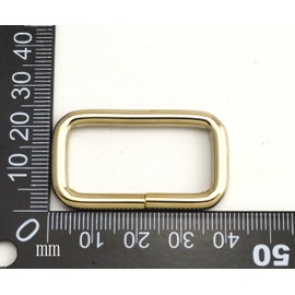 Wuuycoky - Anillo bajo para cinturón de cincha de cintura, color plateado, Inner length:1.25",Inner width:0.6",10Pcs, 1
