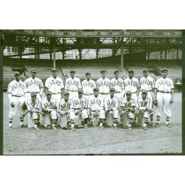 Negro League Homestead Grays Baseball Team, 1942 On Postcard 4"x6"