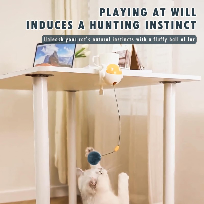 Mesen Interactive Cat Toy Intelligence Cat Toy, Automatic Funny Cat