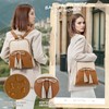 Backpack Purse for Women Mini Leather Backpacks Small Purses Backpack