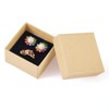 Boutigem 12 Pack Square Small Gift Boxes Earring Jewelry Box