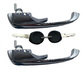 DASPARTS 211898205N Door Handle kit for VW Bus 1969-1979, Thing 1973-1974