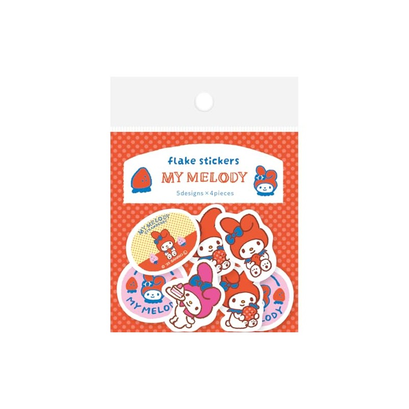 Furukawa Paperwork SS14 Sanrio Characters' Fruit Market Washi Flake Stickers