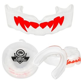 DBX BUSHIDO SPORT HYDRAGEL Gel Mouth Guard Boxes with Fangs - Perfect Fit - Easy Breathing - Mouth Guard Martial Arts Includes Hygiene Box