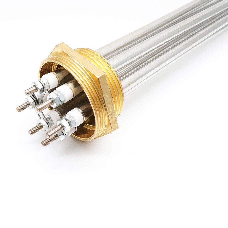 XMHF Tubular Water Heating Element Stainless Steel Thread 220V 6000W