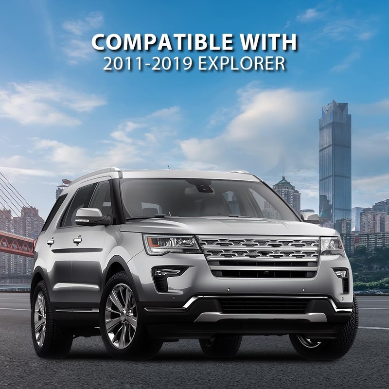 PIT66 Front Windshield Outer Trim Compatible with Ford Explorer 4