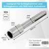 GRAFT® Tiefenerder Eintreiber SDS MAX | Professional Erdnagel Eintreiber zum