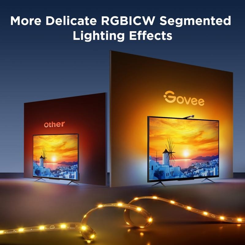 Govee TV Backlight 3 Lite #TikTokShopBacktoSchool:_Original_For 55-65 inch TVs