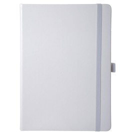 Office Works, Picasso Notebooks 80-sheet Ruled 80gsm Fine Journal, 5.5 inches x 8 inches, White