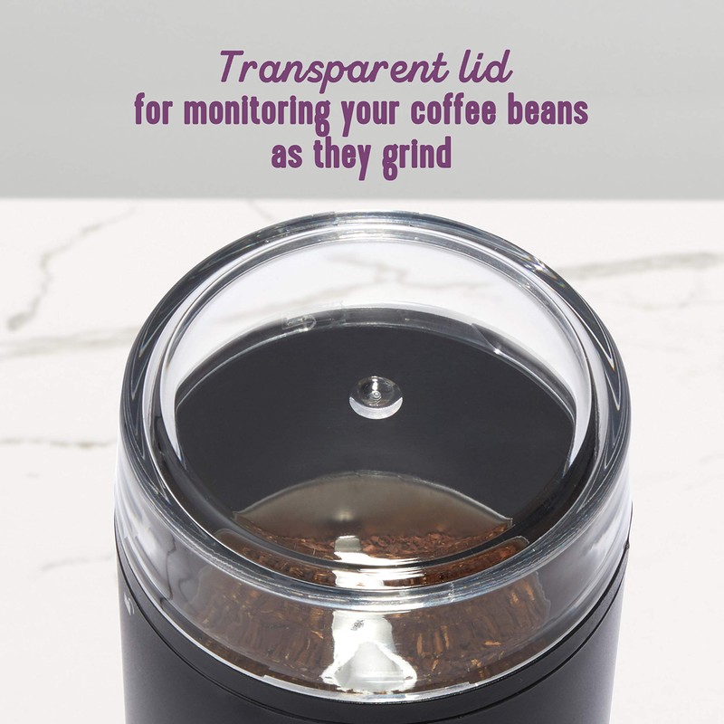 Mr. Coffee Simple Grind 14 Cup Coffee Grinder Black