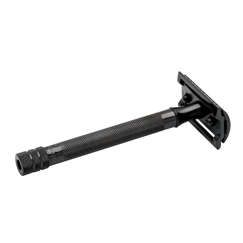Merkur 23B Long Handle Safety Razor Black