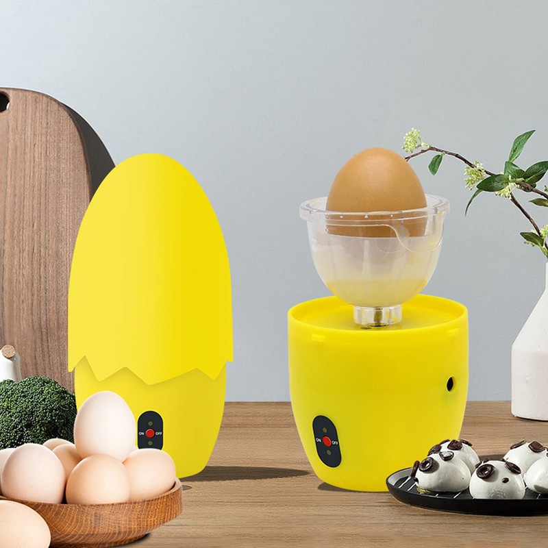 Electric Egg Spinner 50S Rotation Time Small Compact Golden Egg