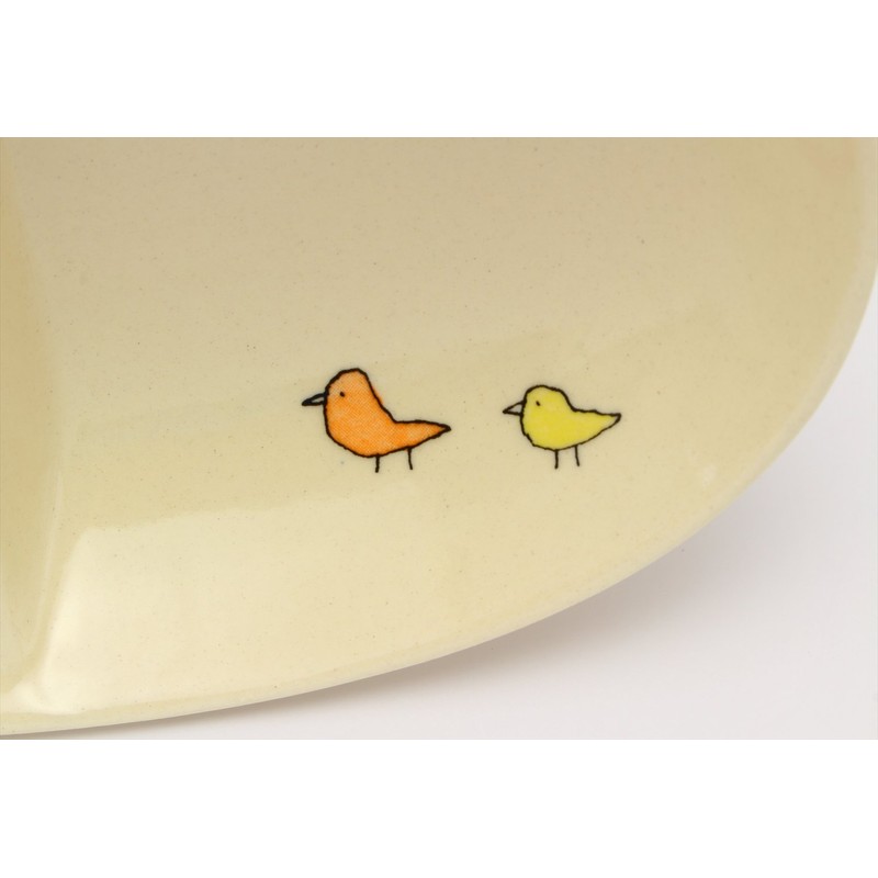 窯元 sousen Medium Dish Pink 18 cm Seto Ware Two