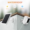 Solar Panel for Ring Camera, 4W Solar Charger Compatible with