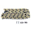 Regina Chain Simson SR1, SR2, SR2E Roller Chain, 112 Links
