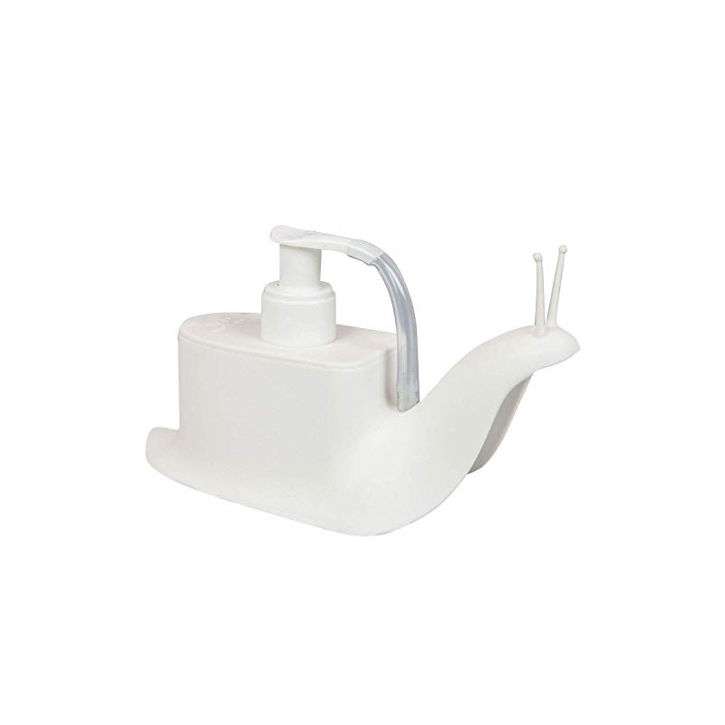 QUALY ESCAR Soap Dispenser Bowl for the Bathroom as Snail